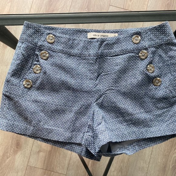 [NWT] Side Button-Up Polka Dot Shorts - Picture 4 of 6